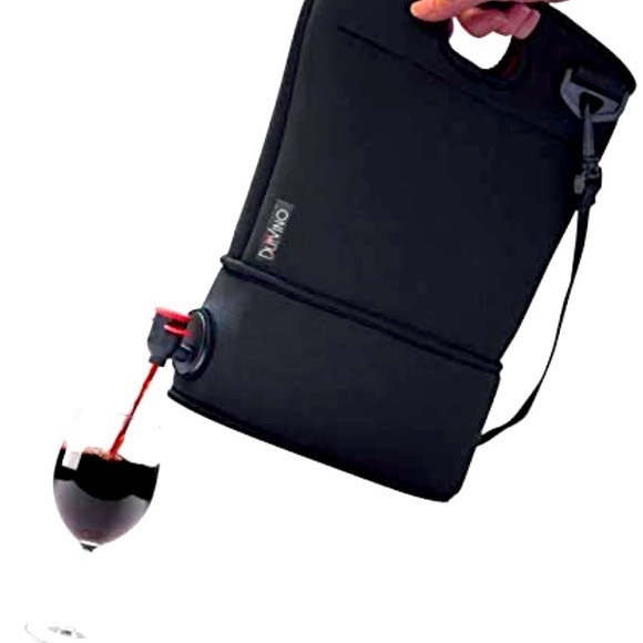 DuVino Other - DuVino Neoprene Wine Purse | Holds 4L | Color Black
